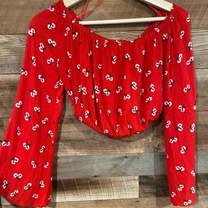 Billabong long sleeve going out top